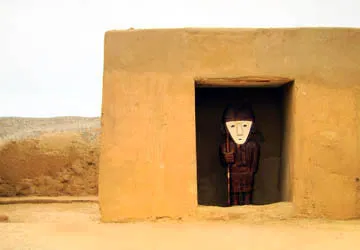 Chan Chan ruins on the Moche Route near Trujillo, Peru