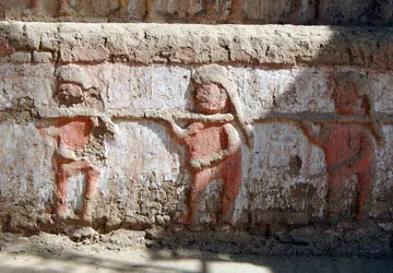 Chan Chan ruins on the Moche Route near Trujillo, Peru