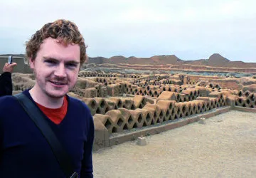 Chan Chan ruins on the Moche Route near Trujillo, Peru