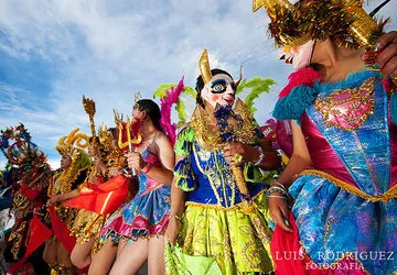 Cover. Devils and angels in Puno Peru during Candelaria
