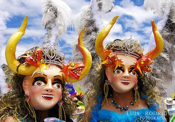 Angels come out in force for the Virgen de la Candelaria