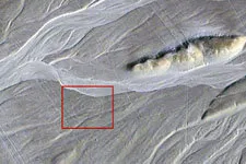 Fotografia de parte del Laberinto de Nazca