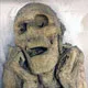 Mini. Screaming chachapoyas mummy from Amazonas Peru.