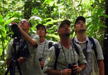 Equipo ganador del avistamiento de aves en Perú