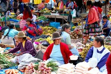 El Mercado de Pisac, Valle Sagrado
