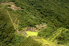 vista panorámica de Choquequirao