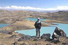 Hermozas lagunas en el camino a Ausangate