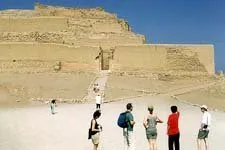 Piramides en Pachacamac
