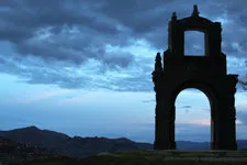 Mirador de Killi Killi durante el anochecer