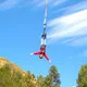 Photo preview. Bungee jump in Cusco, Peru.