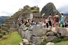 Exploring the Inca ruins of Machu Picchu Archeological Compl