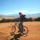 Biking enroute to the terraces of Moray and the Maras Salt P