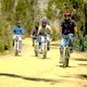 Downhill Biking along the Inca ruins on the outskirts of Cus