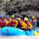 Rafting the exciting Urubamba River Rapids outside of Cusco 