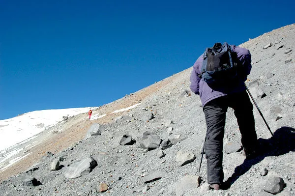 Climbing Chachani