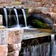 Canals of the Tipon ruins in the southern sacred valley near