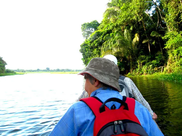 Sailing the river from Rurrenabaque through the Bolivia Mars