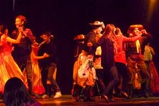 Folkloric night Presentation of traditional dances in La Paz