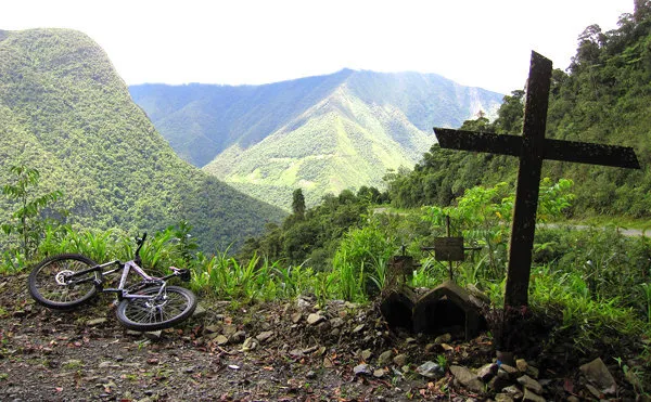 Death Road from La Paz to Coroico