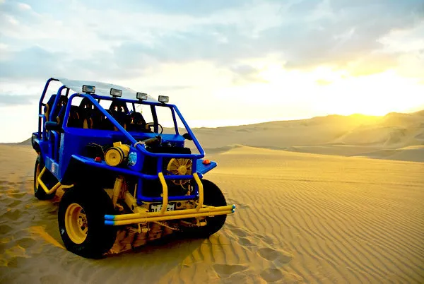 Sandboarding at Huacachina Oasis