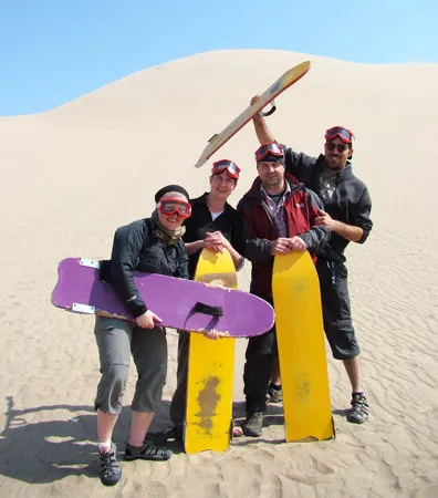 Sandboarding White Hill