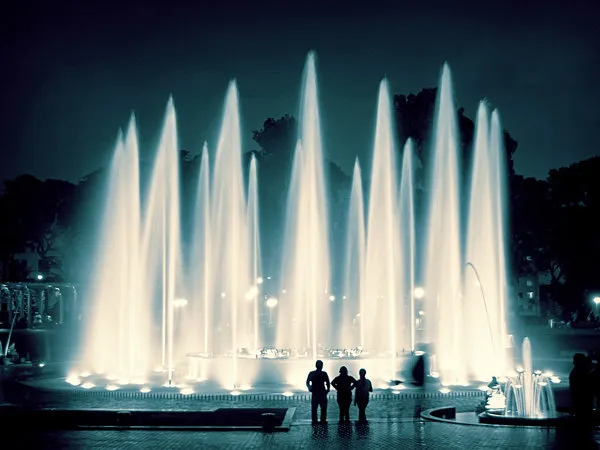 Lima Illuminated and Fountains