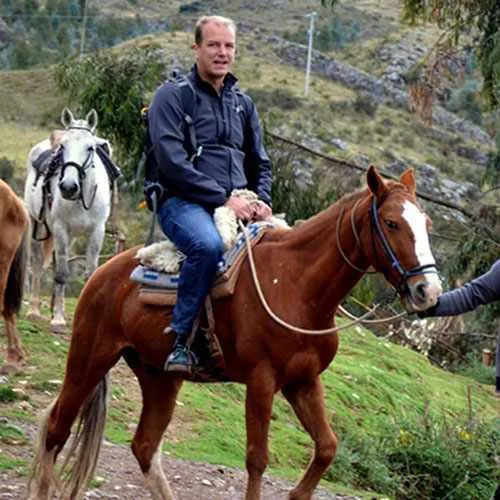 Cover Photo. Horseback riding to Maras and Moray by Cusco, P