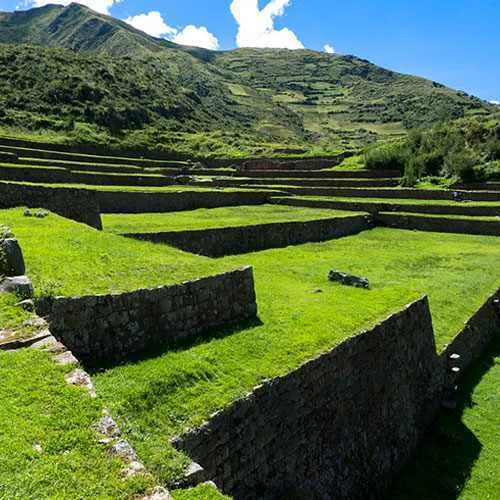 Cover Photo. Canals of the ruins of Tipon in the Sacred Vall