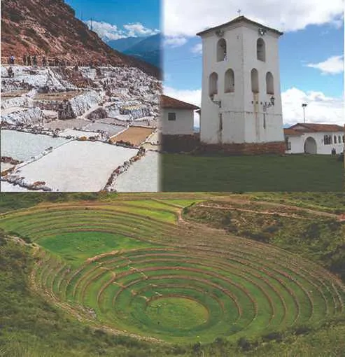 Cover Photo. Terraces of Moray Archeological Site near Cusco