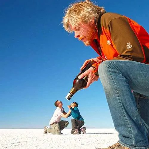Cover photo. Landscape view of the Uyuni Salar (salt flats)