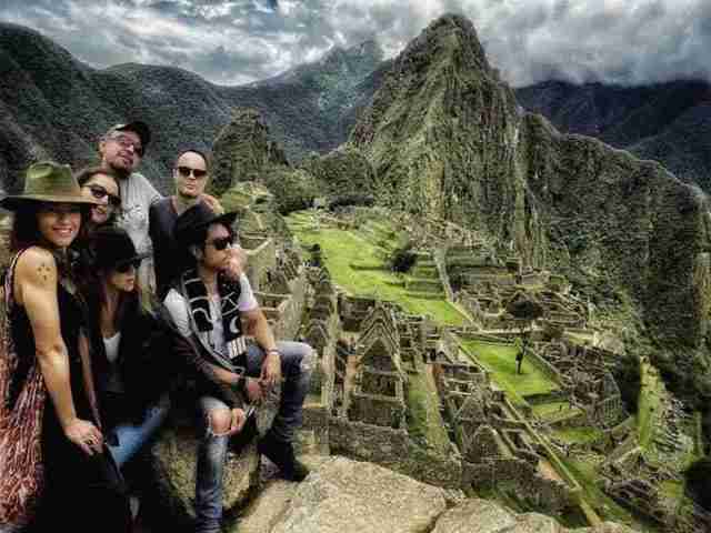 Actriz Barbara Mori Tras su Visita a Machu Picchu